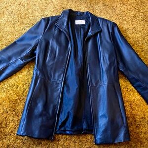 Women's Black Leather Jacket